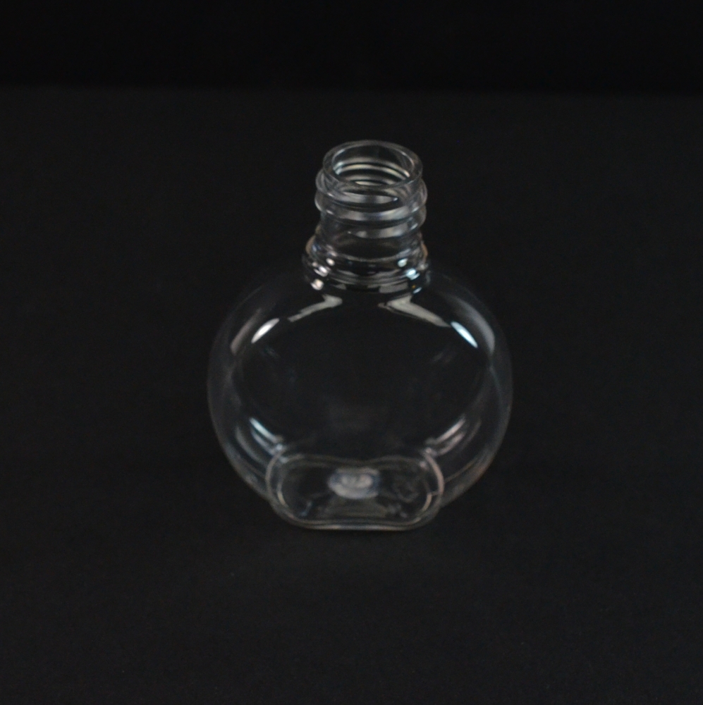 1.25 oz 18/415 Clear PET Clock Amenity Bottle