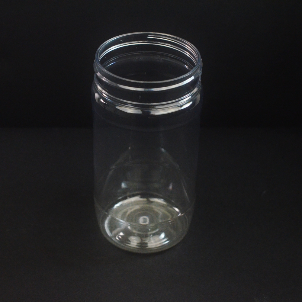 12 oz 63 mm Clear PET Food Jar