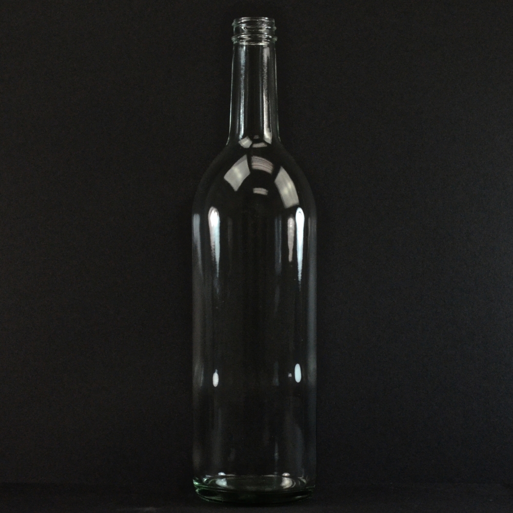 750 ML 28/400 Flint Wine Glass Bottle