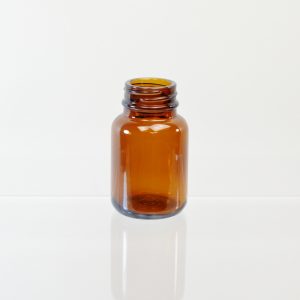 Glass Bottle 60cc Pharmaceutical Packer Amber 33-400_3085