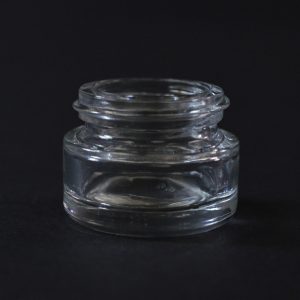 Glass Jar 5ml Heavy Wall Straight Base Penelope Clear Special_1113