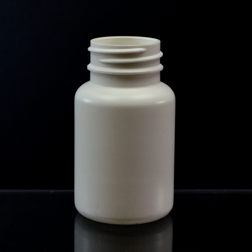 75CC White Nutritional Supplement Packer HDPE 33/400