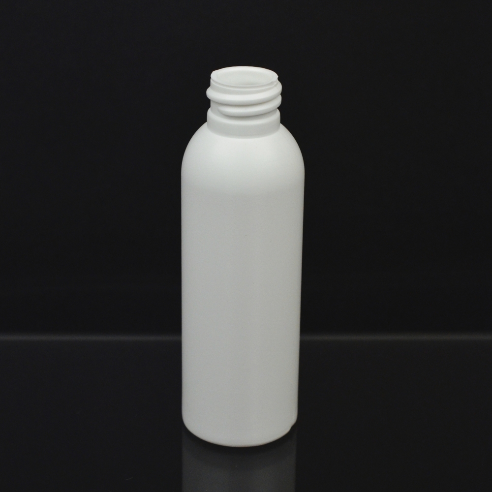 2 oz 24/410 Imperial Round White HDPE Bottle