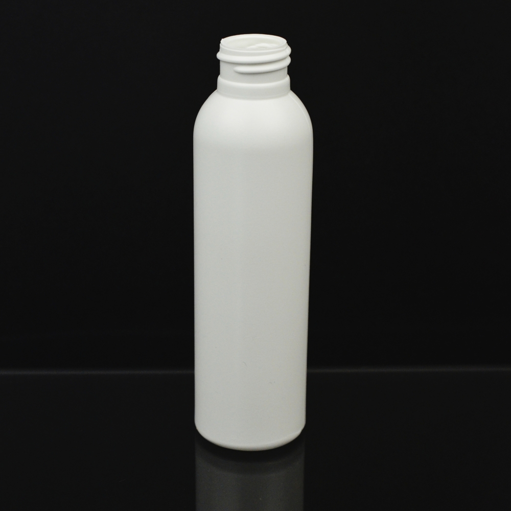 4 oz 24/410 Imperial Round White HDPE Bottle