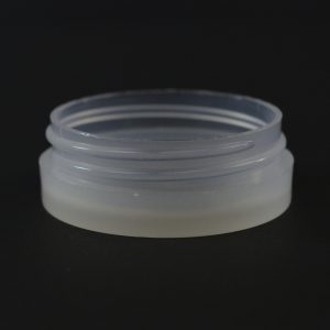 Plastic Jar 0.5 oz. Thick Wall Straight Base Natural PP 53-400_1446