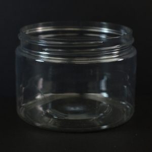 Plastic Jar 12 oz. Wide Mouth Clear PET 89-400_1384
