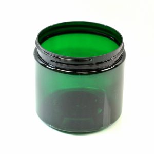 Plastic Jar 16 oz. Straight Sided PET Emerald 89-400_1392