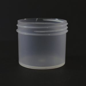 Plastic Jar 2 oz. Regular Wall Straight Base Natural PP 53-400_1272