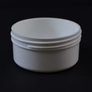Plastic Jar 2 oz. Regular Wall Straight Base White PP 70-400_1279