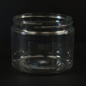 Plastic Jar 6 oz. Wide Mouth Clear PET 70-400_1374
