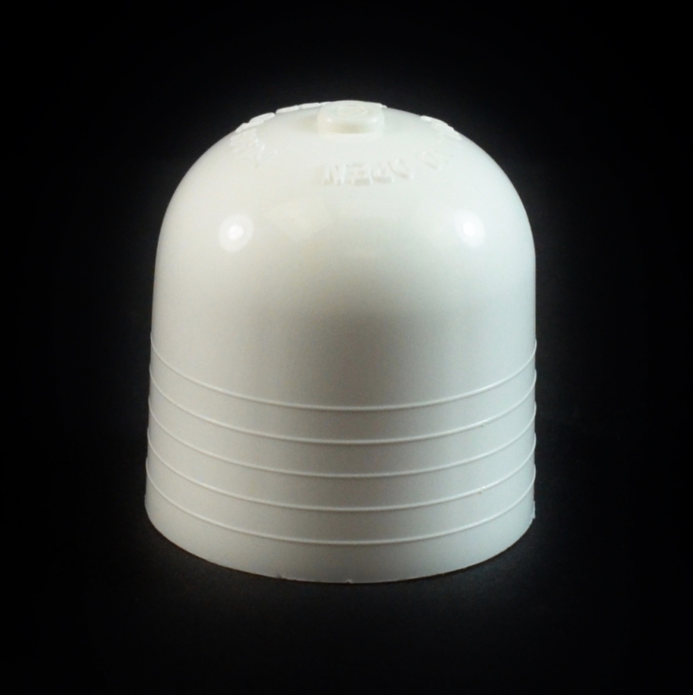24/410 White Push Pull Dome Dispensing Symmetrical Cap to 2 oz #211