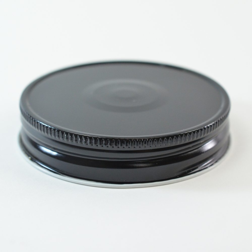 70 G-450 Black-White with Button Metal Cap with Plastisol Liner