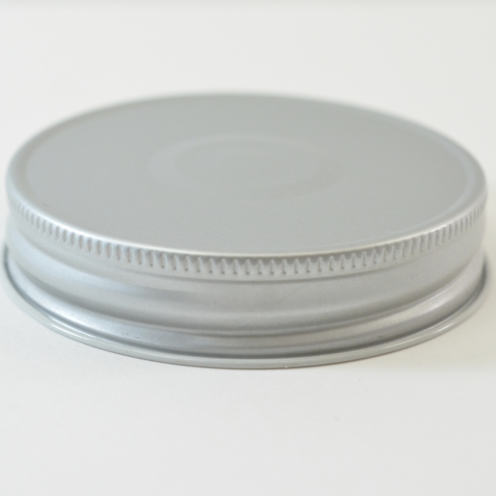70G-450 Silver with Button Metal Cap with Plastisol Liner