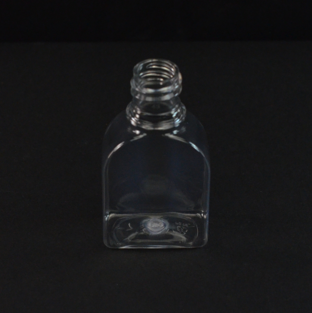1.25 oz 18/415 Clear PET Arch Amenity Bottle