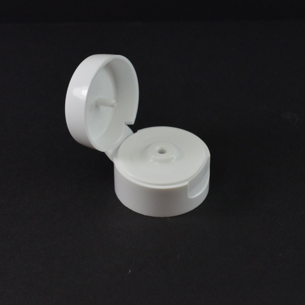 1.5″ Diameter White Flip Top Dispensing Cap .125 Orifice