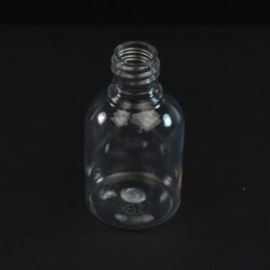1.5 oz 18-415 Clear PET Regent Bell Round Amenity Bottle_3703