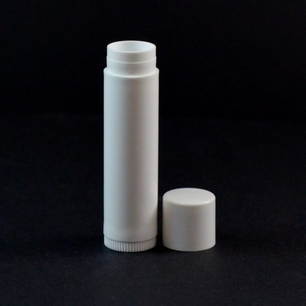 15 oz White Classic Lip Balm Container - 500_3658