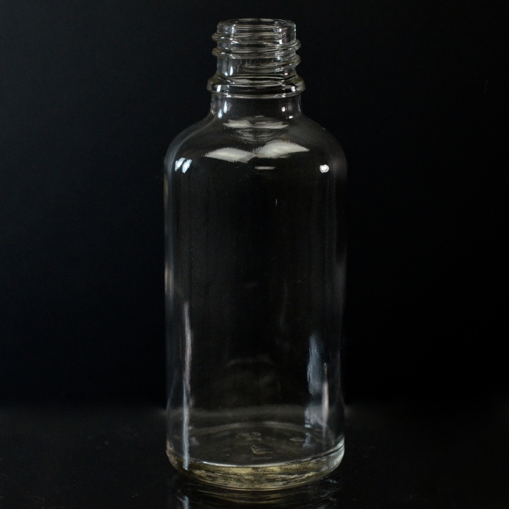 20ml Euro Dropper 18-DIN Clear Glass Bottle