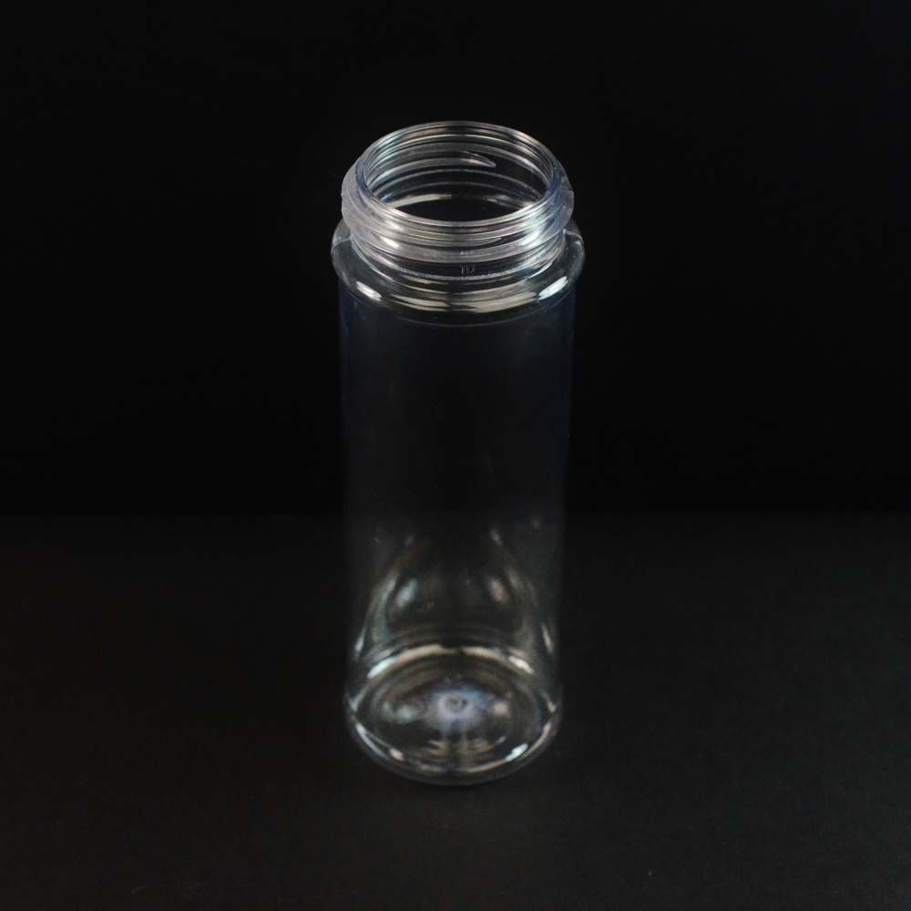 3 oz 43 mm Clear PET Spice Jar