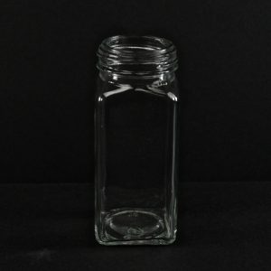 4 OZ 43-485 Flint Square Food Glass Jar_1145