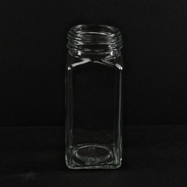 4 OZ 43-485 Flint Square Food Glass Jar_1145