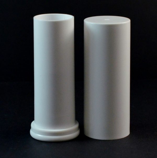 63 oz White Large Lip Balm Container - 880_3662