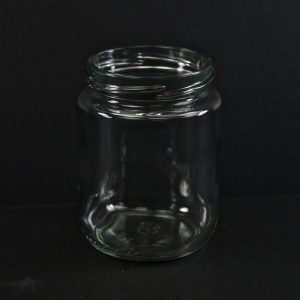 8 OZ 58-400-5 Continuous Thread Flint Paragon Glass Jar_1150