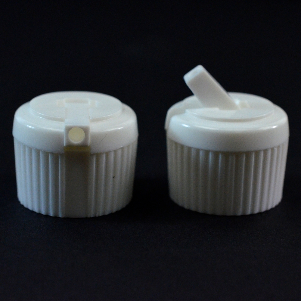 20/410 White Dispensing Spouted Cap PS-115 Land Seal PP