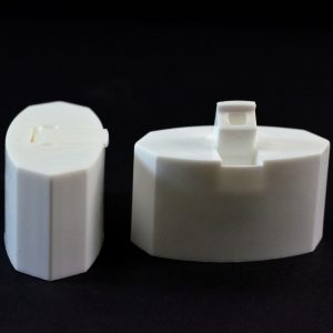 Dispensing Spouted Cap 20mm PS-250 Friction Fit White_1881