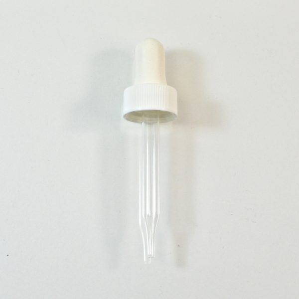 Dropper Assembly 18-400 White Nitrile Bulb 7x66_3307