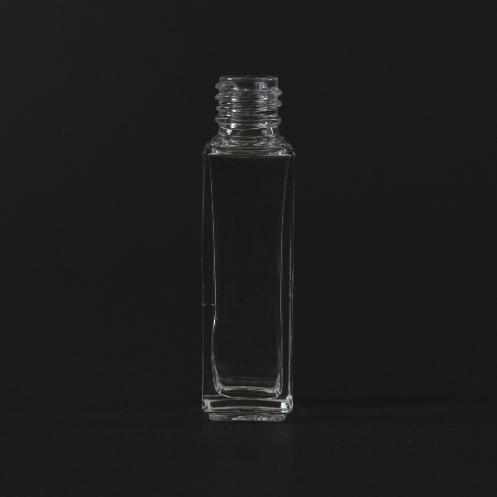 1/4 oz 13/415 Nancy Square Clear Glass Bottle