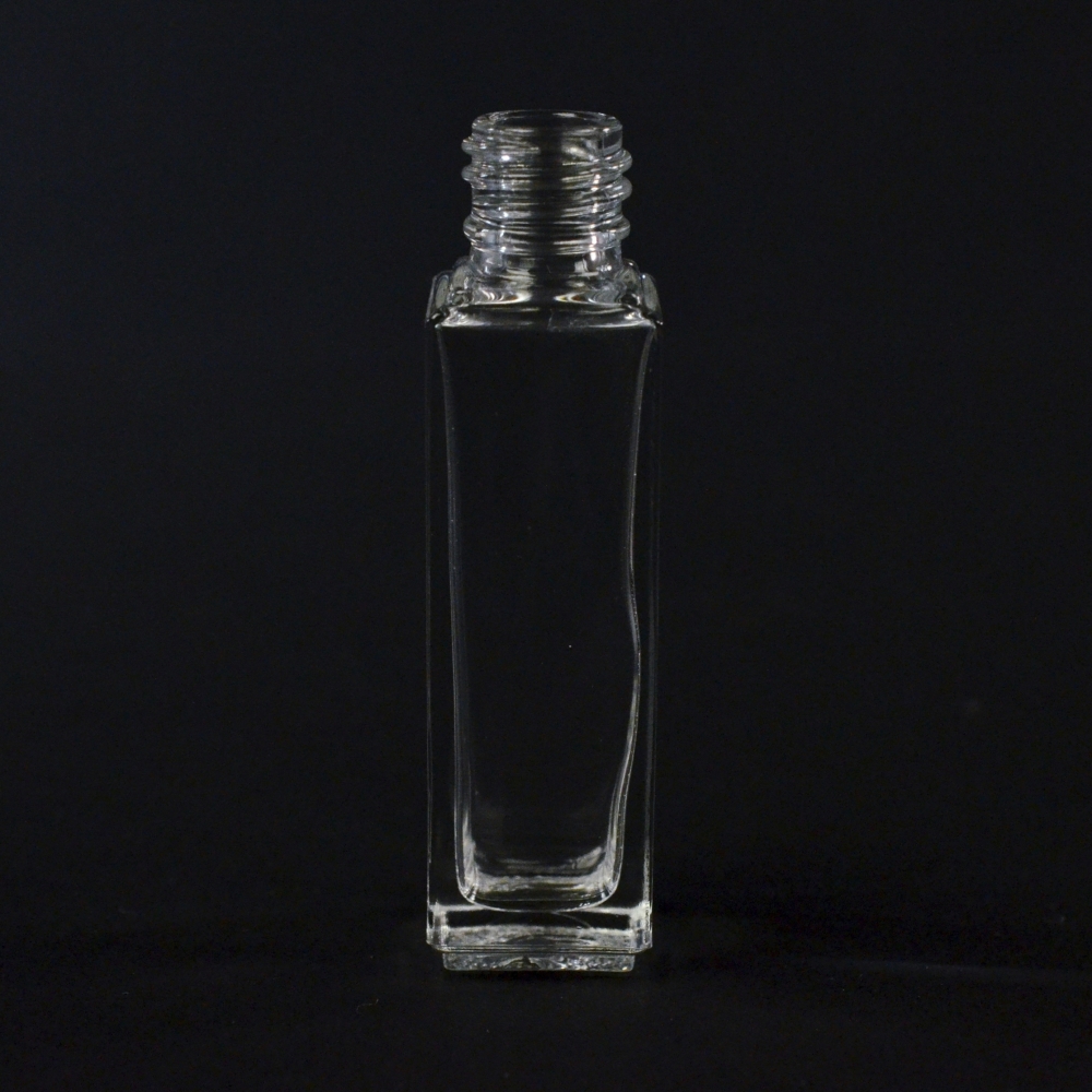 1 oz 18/415 Nancy Square Clear Glass Bottle