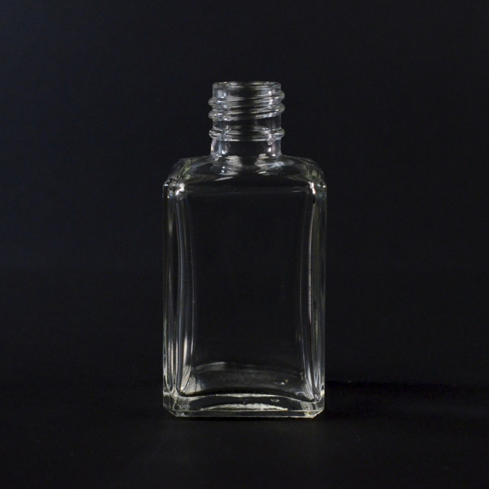 1.7 oz 20/415 Florence Square Clear Glass Bottle