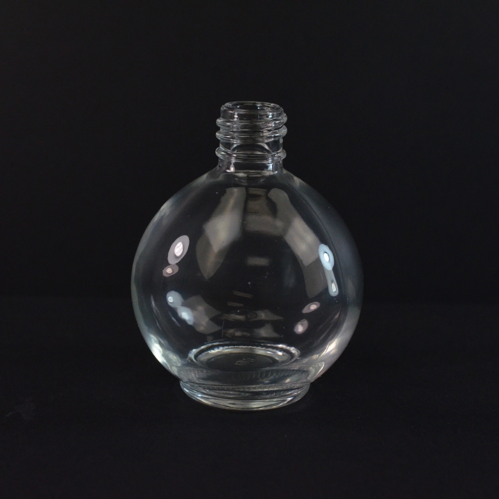2.5 ml 18/415 Sphere Clear Glass Bottle