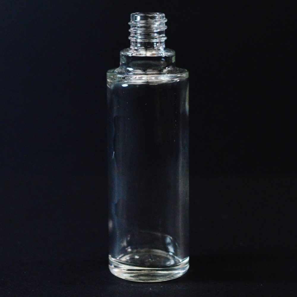 30 ml E4 Ronde Cylinder Clear Glass Bottle