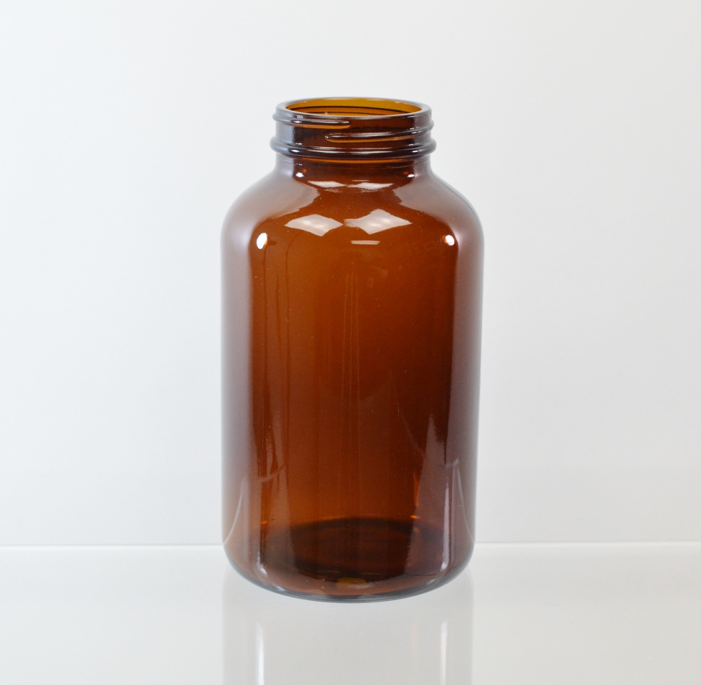 625CC 53/400 Amber Glass Nutritional Supplement Packer
