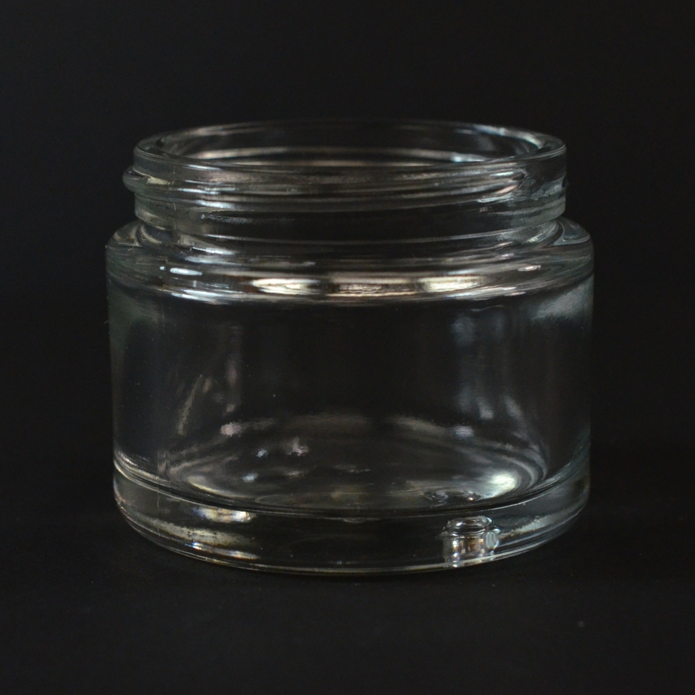 1.3 oz 51/400 Renoir Clear Glass Jar