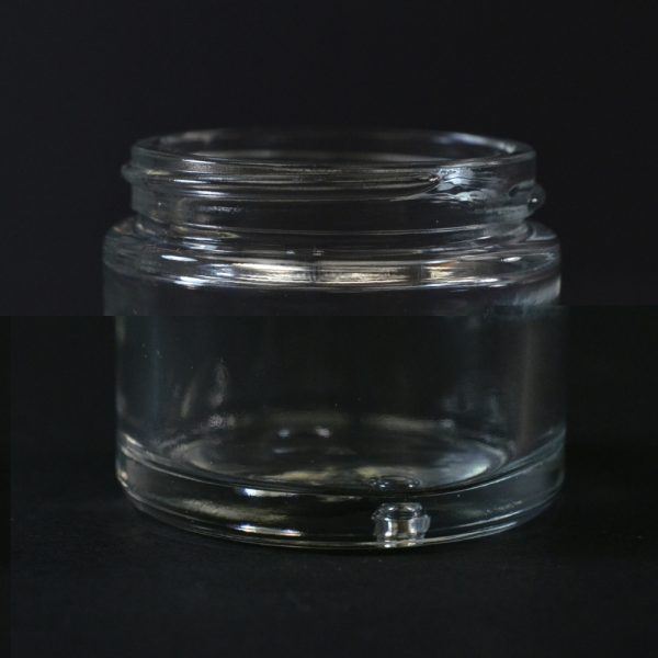 Glass Jar 15ml Heavy Wall Straight Base Penelope Clear 40-400_1118