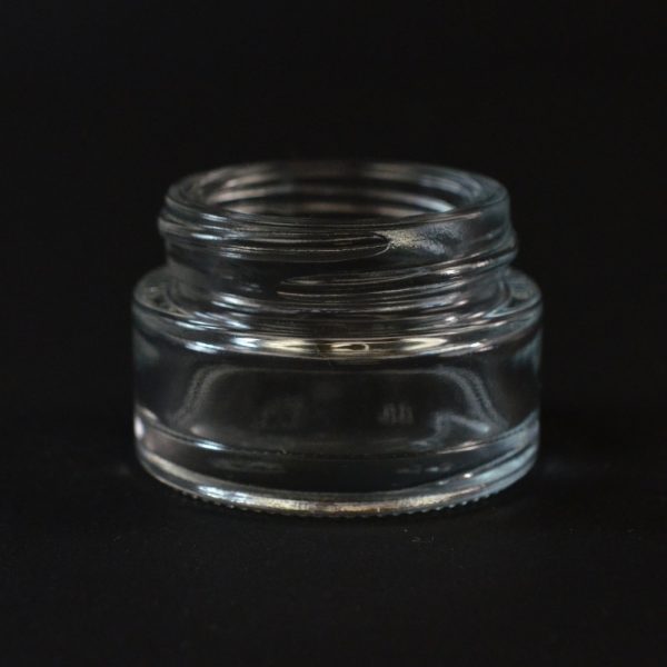 Glass Jar 15ml Straight Base Minerva Clear 40-400_1117