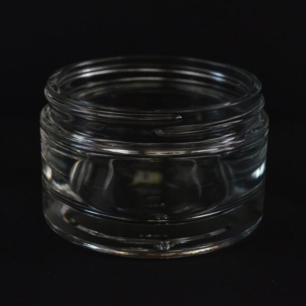 Glass Jar 200ml Heavy Wall Straight Base Penelope Clear 89-400_1137