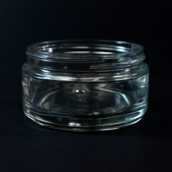 Glass Jar 200ml Round Base Volga Clear 89-400_1105