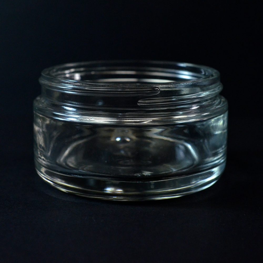 200 ML 89/400 Volga Clear Glass Jar