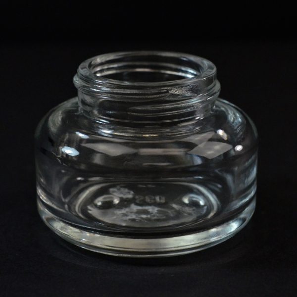 Glass Jar 50ml Heavy Wall Round Base Tango Clear 40-400_1096