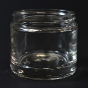 Glass Jar 50ml Heavy Wall Straight Base Penelope Clear 53-400_1127