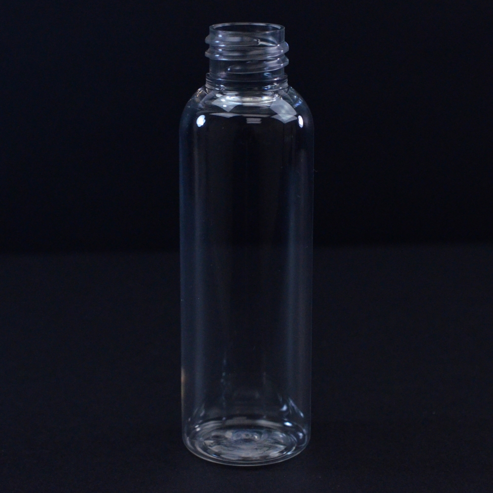 1 oz 20/410 Cosmo Round Clear PET Bottle