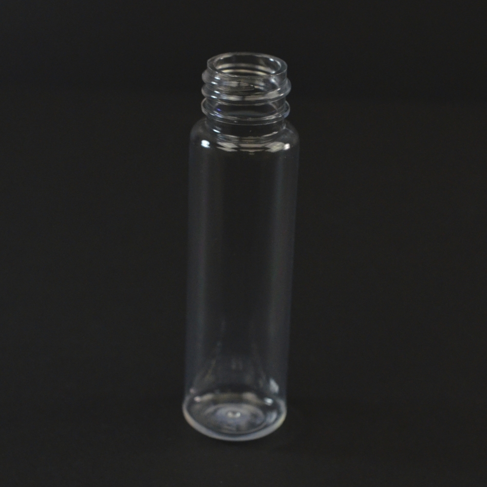 1 oz 20mm Special Slim Cylinder Clear PET Bottle