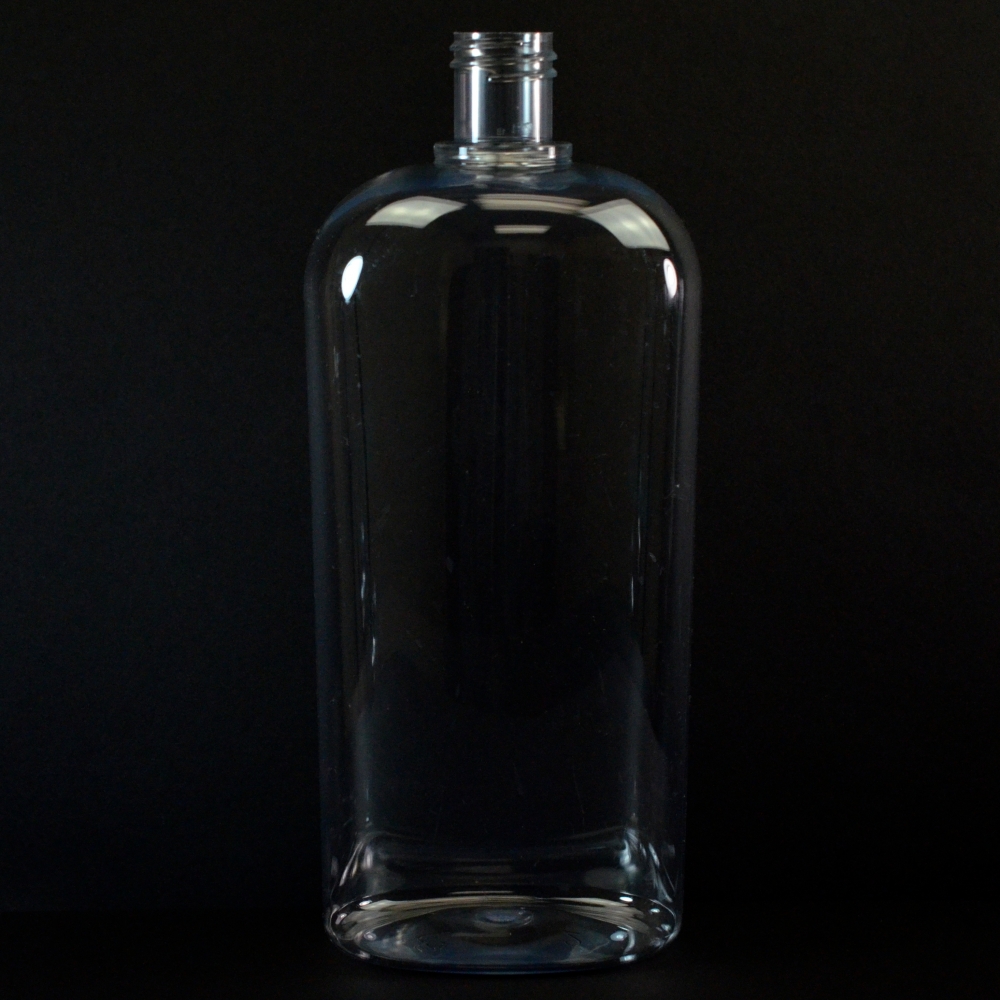 16 oz 28/415 Cosmoval Clear PET Bottle