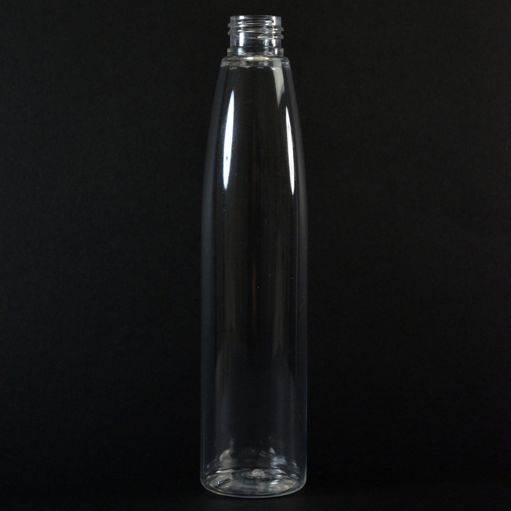 250 ML 24/410 Evolution Slim Round Clear PET Bottle