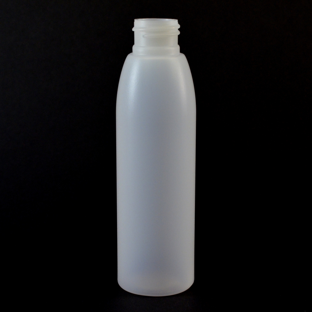 4 oz 24/410 Evolution Round Natural HDPE Bottle