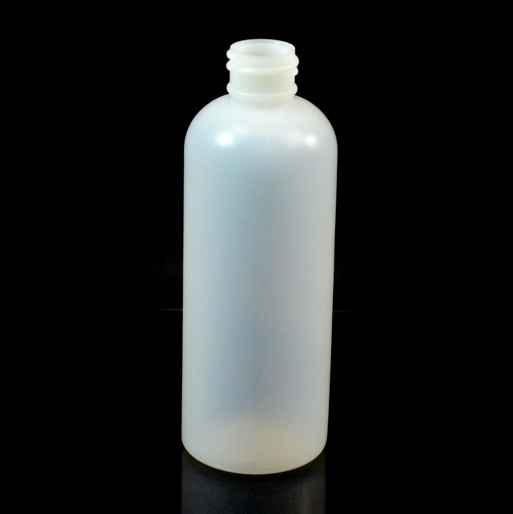 4 oz 20/410 Royalty Round Natural HDPE Bottle